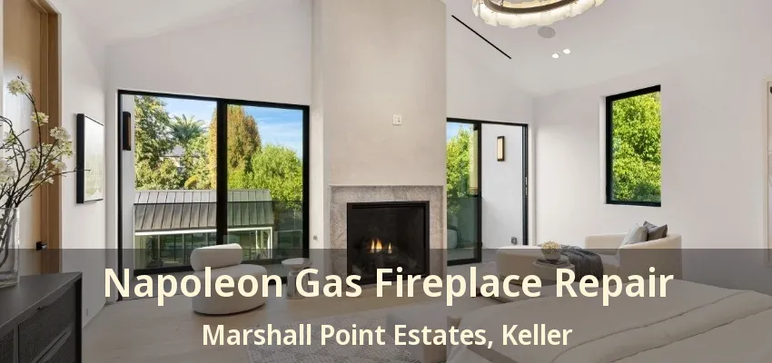 Napoleon Gas Fireplace Repair Marshall Point Estates, Keller - TX