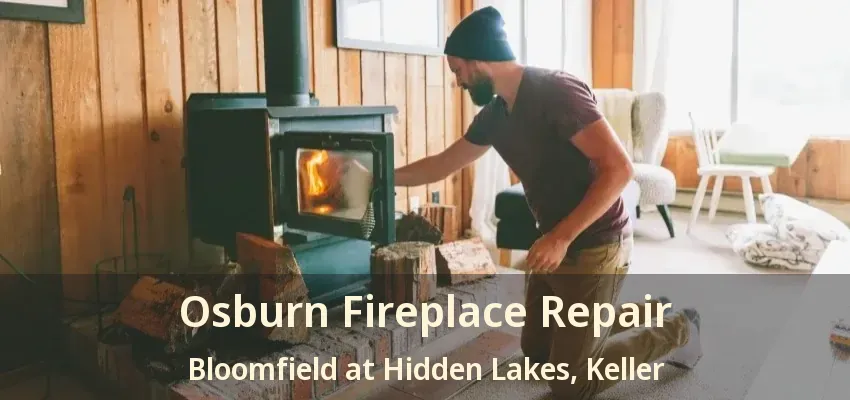 Osburn Fireplace Repair Bloomfield at Hidden Lakes, Keller - TX