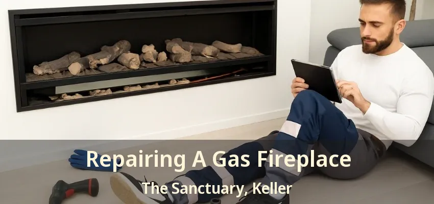 Repairing A Gas Fireplace The Sanctuary, Keller - TX