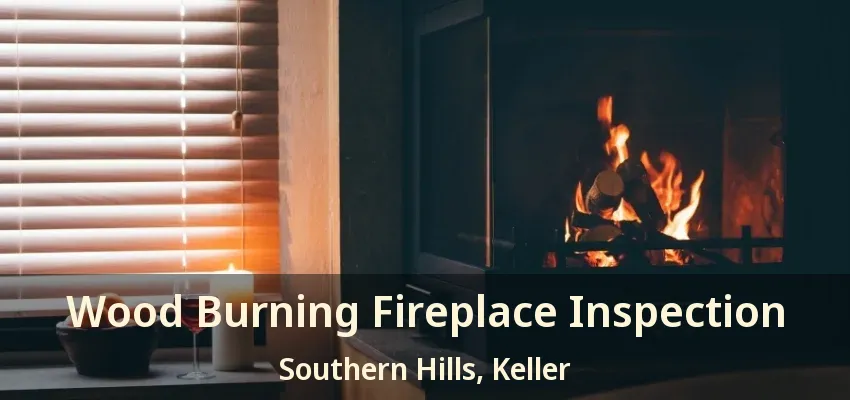 Wood Burning Fireplace Inspection Southern Hills, Keller - TX