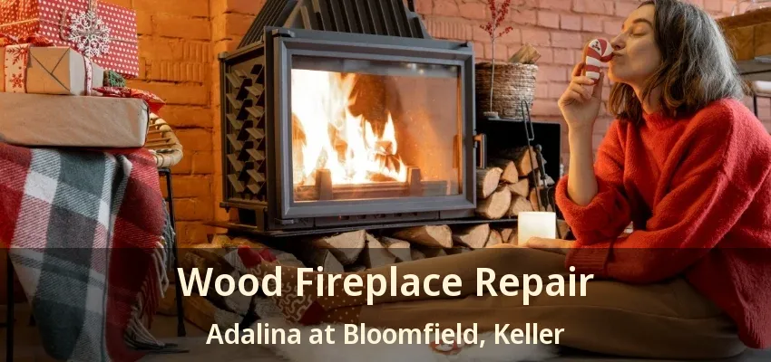 Wood Fireplace Repair Adalina at Bloomfield, Keller - TX
