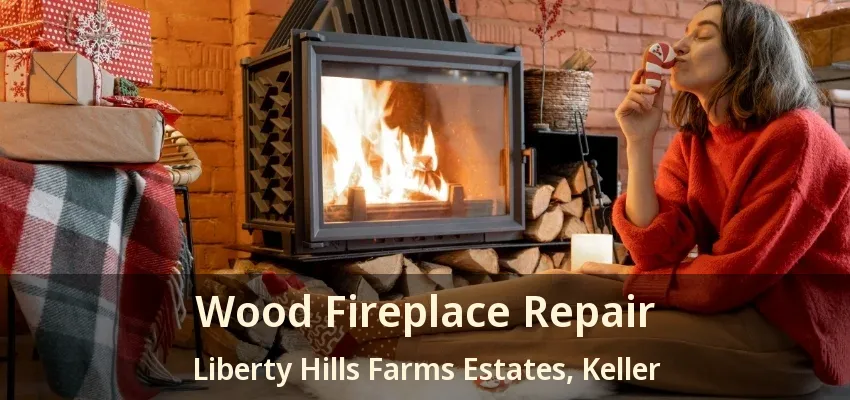 Wood Fireplace Repair Liberty Hills Farms Estates, Keller - TX