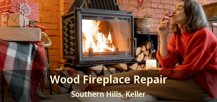 Wood Fireplace Repair Southern Hills, Keller - TX