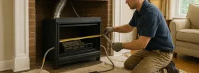 Fireplace Conversion Services Pinson Estate, Keller