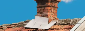 Flue Tiles Cracked Repair Keller