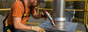 Prefab Chimney Installation Greenbriar, Keller