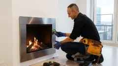 Wood Burning Fireplace Inspection Keller